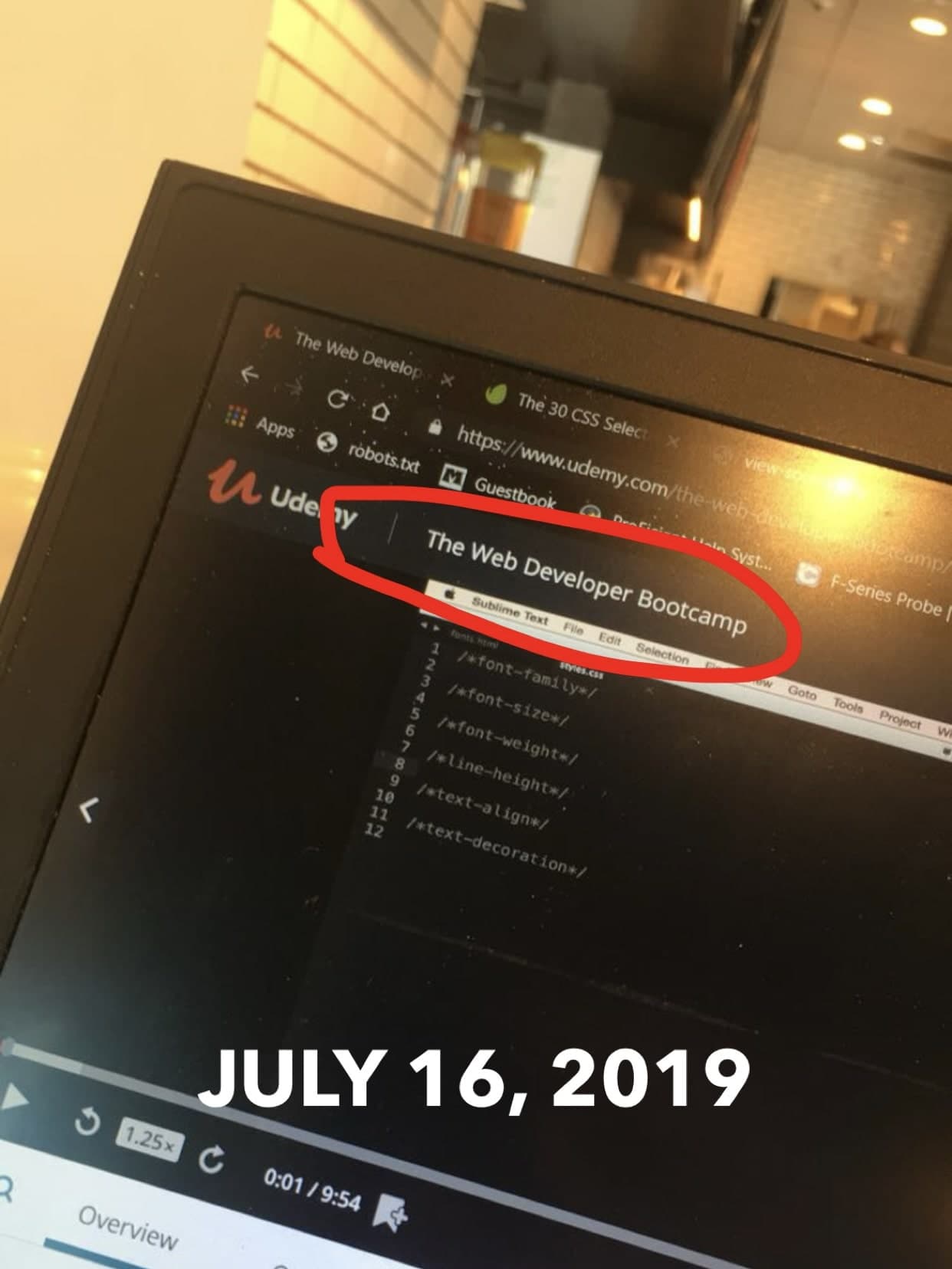 Sitting at Starbucks in July 2019 starting my first online course Sitting at Starbucks in July 2019 starting my first online course